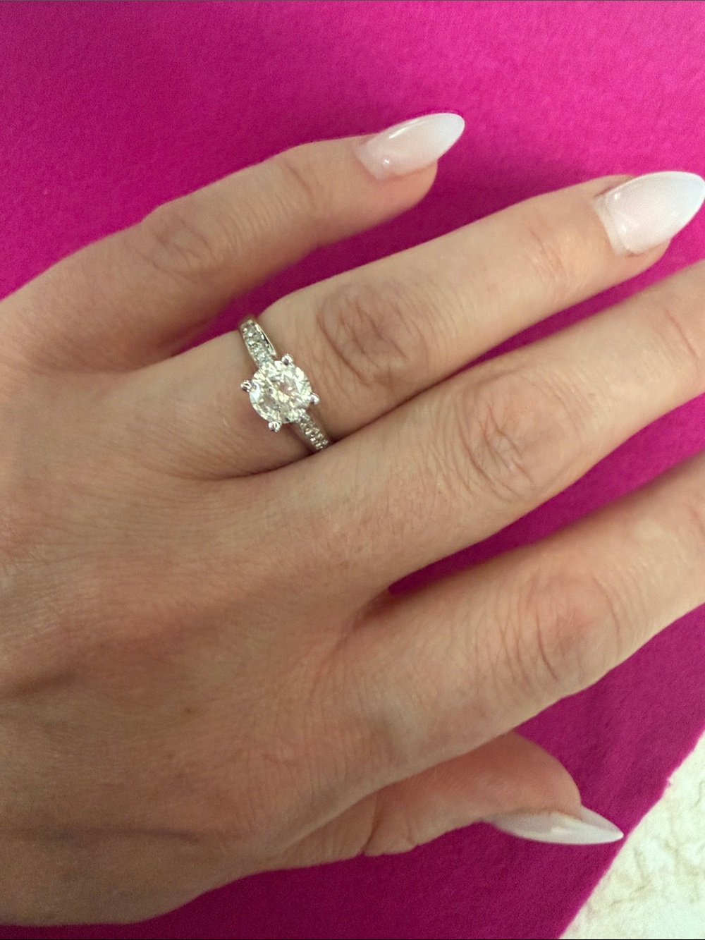 Diamond Solitaire Engagement Ring